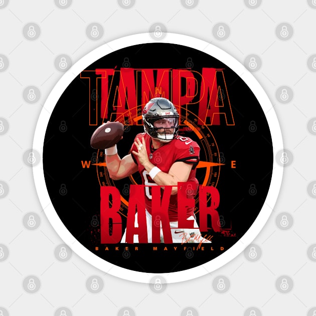 Baker Mayfield Magnet by Juantamad